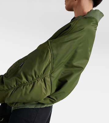 Oversize-Bomberjacke Off Shoulder | Balenciaga