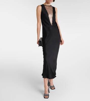 Sequined midi dress | Rotate