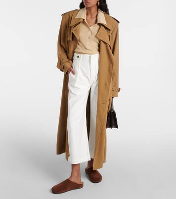 Weite High-Rise-Hose Payton aus Twill | Citizens of Humanity