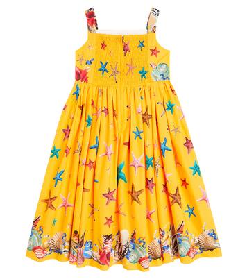 Robe Capri imprimée en coton | Dolce&Gabbana Kids