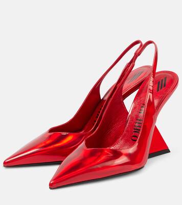 Cheope leather slingback pumps | The Attico