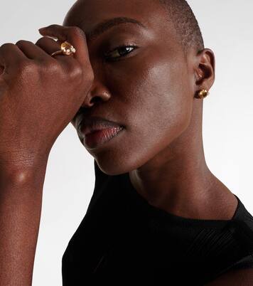 Peekaboo 18kt rose gold earrings with beryls and diamonds | Bucherer Fine Jewellery