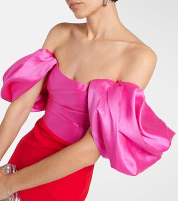 Robe Sian aus Crêpe | Solace London