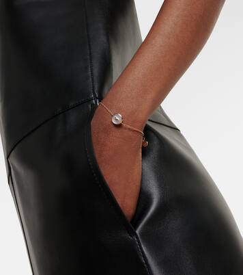 Armband Pom Pom Dot aus 18kt Roségold mit Perlmutt und Diamanten  | Pomellato