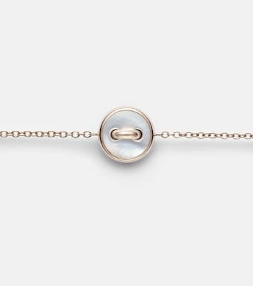 Armband Pom Pom Dot aus 18kt Roségold mit Perlmutt und Diamanten  | Pomellato