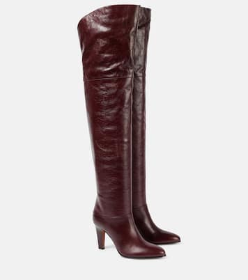 Eve 85 leather over-the-knee boots | Chloé