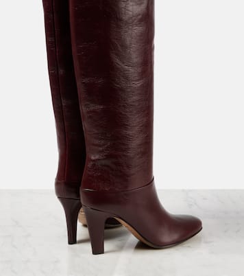 Eve 85 leather over-the-knee boots | Chloé