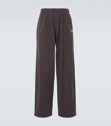 Printed cotton jersey sweatpants | Balenciaga