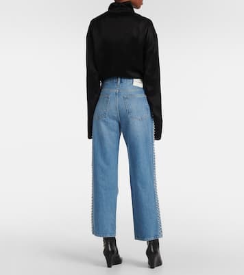 Verzierte Cropped Jeans Atelier Le Jane | Frame