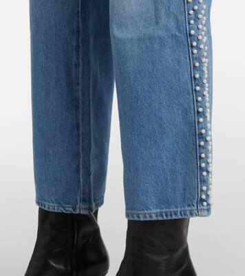 Verzierte Cropped Jeans Atelier Le Jane | Frame