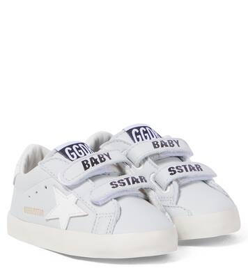 Bebé - zapatillas School de piel | Golden Goose Kids