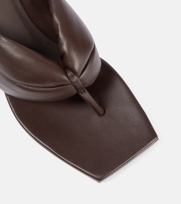 Cantilever 45 leather thong sandals | Rick Owens