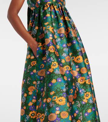 Robe longue imprimée | Alémais