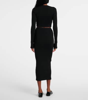 Knitted midi skirt | Prada
