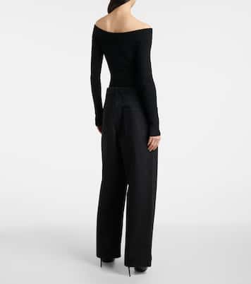 High-Rise Straight Jeans | Alaïa