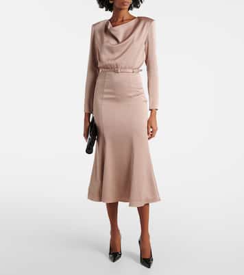 Midikleid aus Crêpe | Roland Mouret