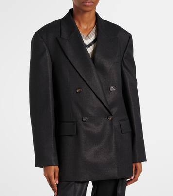 Wool-blend blazer | Brunello Cucinelli