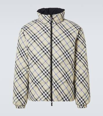 Wendbare Daunenjacke Burberry Check | Burberry
