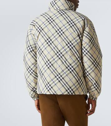 Wendbare Daunenjacke Burberry Check | Burberry