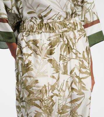 Silk wide-leg pants | Brunello Cucinelli