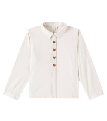 Lauden embroidered cotton shirt | Donsje