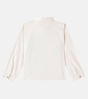 Lauden embroidered cotton shirt | Donsje
