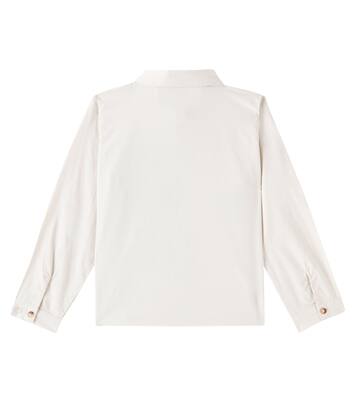 Lauden embroidered cotton shirt | Donsje