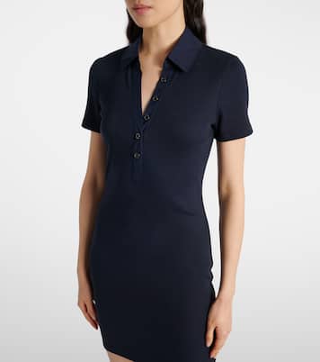 Bailey cotton-blend polo dress | Veronica Beard