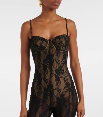 Jumpsuit aus Spitze | Norma Kamali