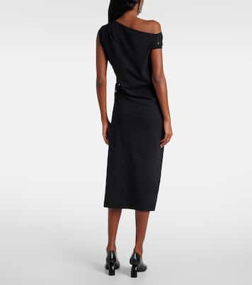 Verziertes Midikleid aus Jersey | Dries Van Noten