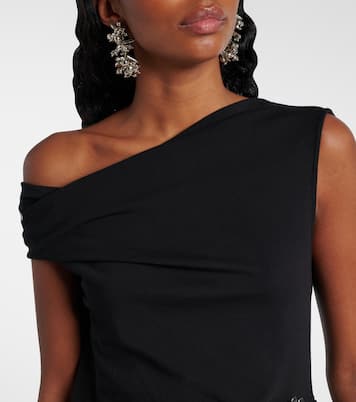 Verziertes Midikleid aus Jersey | Dries Van Noten