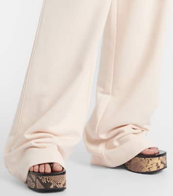 Pantaloni sportivi in jersey di cotone | Dries Van Noten