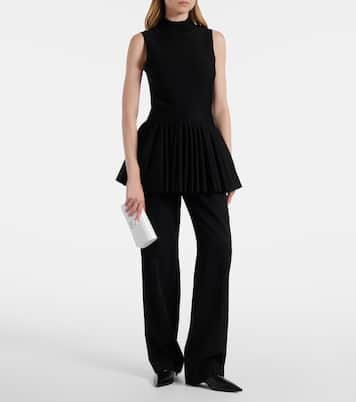 Loubi54 leather clutch | Christian Louboutin