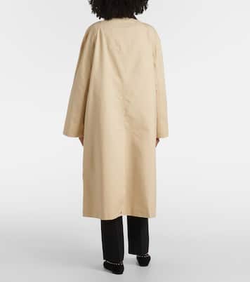 Abrigo de gabardina de algodón con pana | Toteme