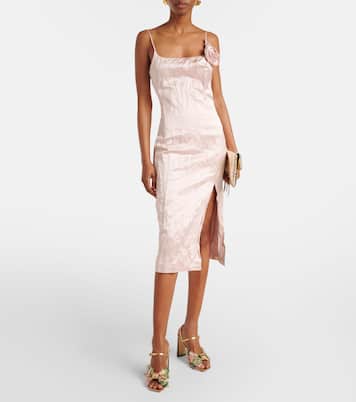 Sandalen Annika 95 aus Metallic-Leder | Jimmy Choo