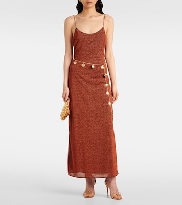 Lumière belted maxi dress | Oséree