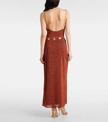 Lumière belted maxi dress | Oséree