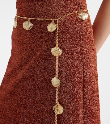 Lumière belted maxi dress | Oséree