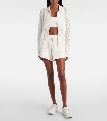 Lavalliere Rosie knitted cotton shorts | The Upside