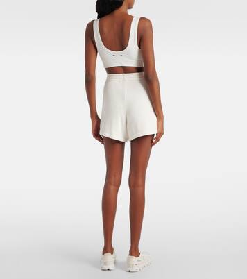 Lavalliere Rosie knitted cotton shorts | The Upside