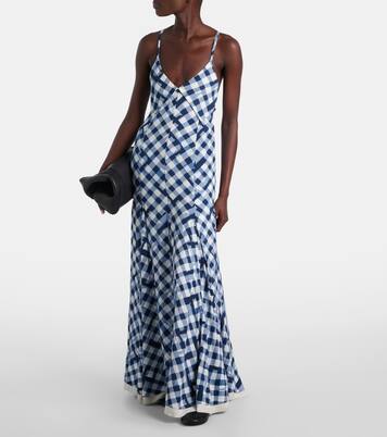 Maxikleid June aus Crêpe de Chine | Proenza Schouler