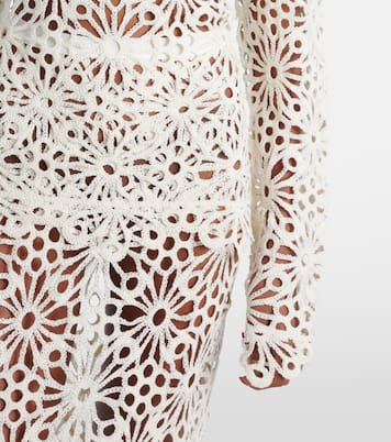 Top Raglan aus Spitze | Norma Kamali