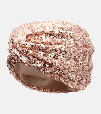 VLogo sequined head wrap  | Valentino
