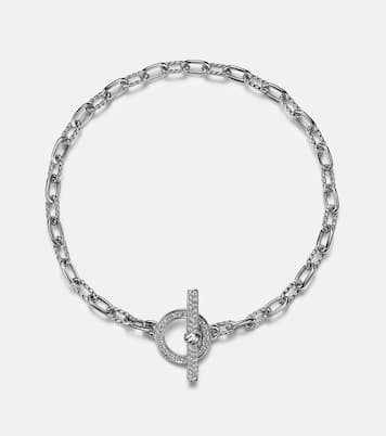 DY Madison® sterling silver bracelet with diamonds | David Yurman