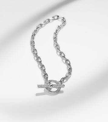 DY Madison® sterling silver bracelet with diamonds | David Yurman