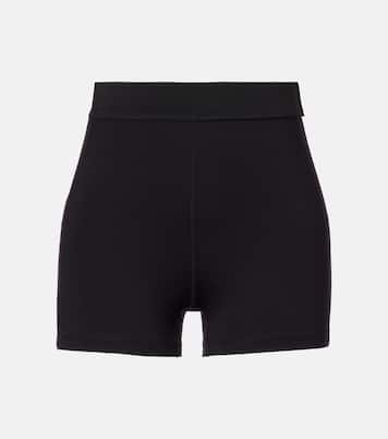 High-Rise Shorts aus Jersey | Wardrobe.NYC