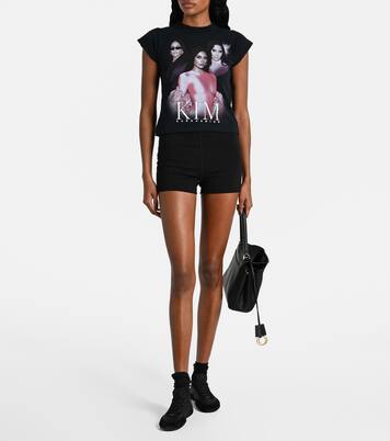 High-Rise Shorts aus Jersey | Wardrobe.NYC