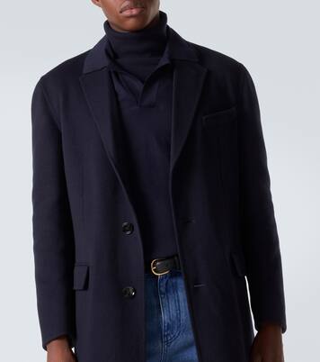 Cashmere and silk polo sweater | Gabriela Hearst