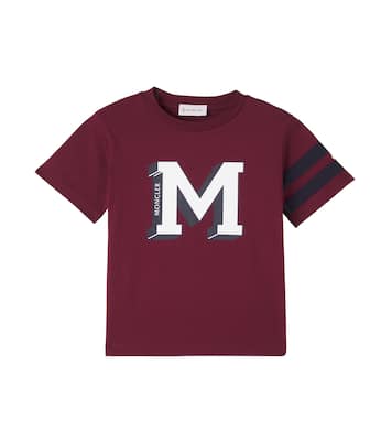 Logo cotton jersey T-shirt | Moncler Enfant