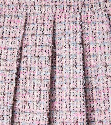 Falda plisada de bouclé | Self-Portrait Kids